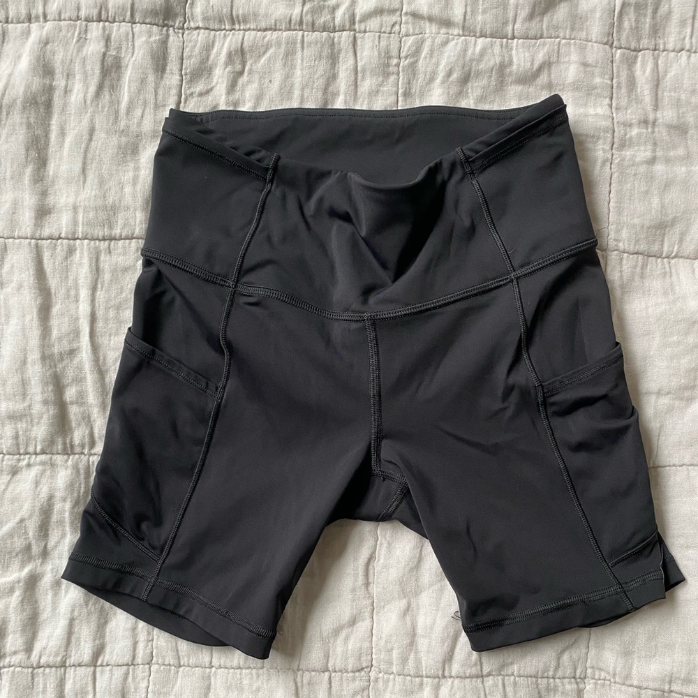 Lululemon fast and free biker shorts